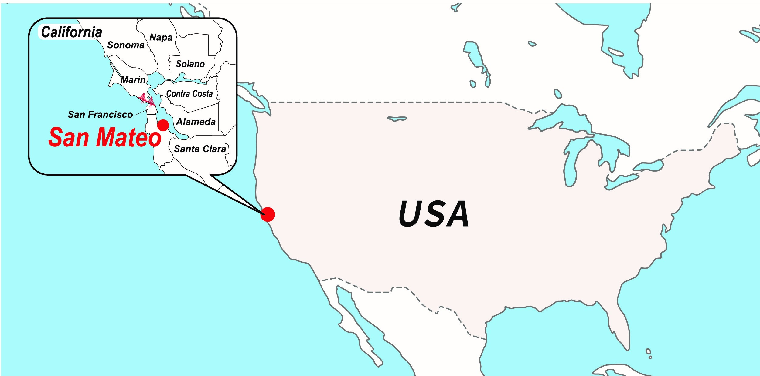 サンマテオ市 地図 英語 English 少林寺拳法世界連合 Wsko 少林寺拳法公式サイト Shorinji Kempo Official Site